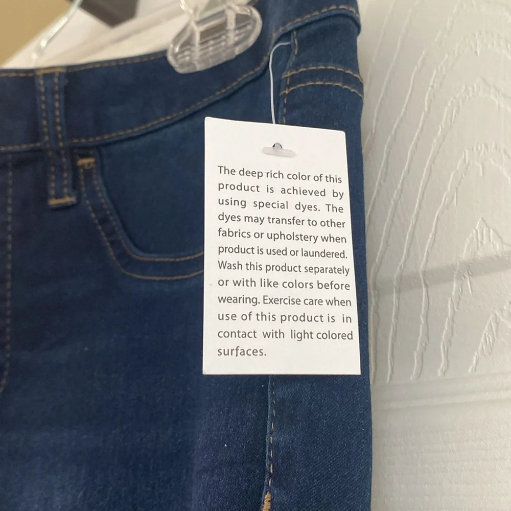 NWT! SO Ankle Jeggings/Skinny Jeans - Size 9 Juniors - Super Stretch High Rise - Picture 5 of 6